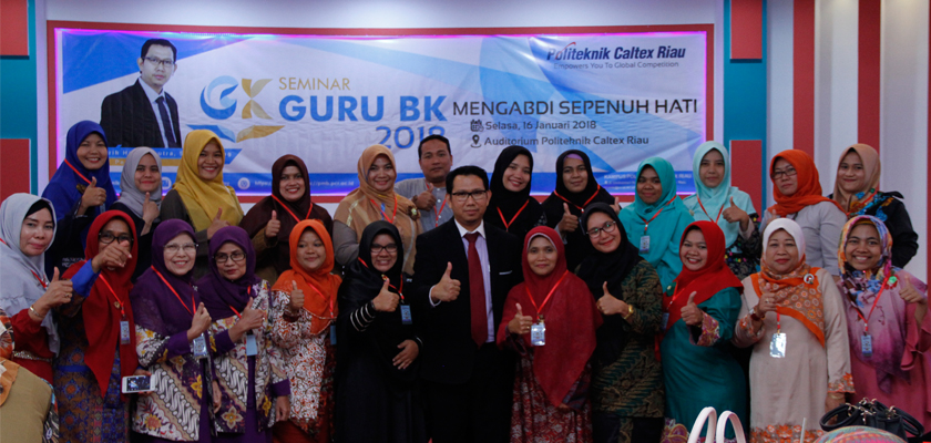 Gambar Adakan Seminar Mengabdi Sepenuh Hati, PCR Undang Guru BK Se-Provinsi Riau