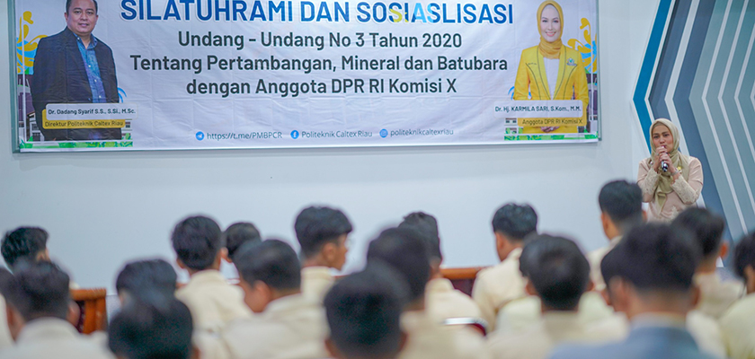 Gambar Anggota DPR RI Karmila Sari Sosialisasi UU Minerba di PCR: Dorong Partisipasi Perguruan Tinggi dalam Sektor Pertambangan