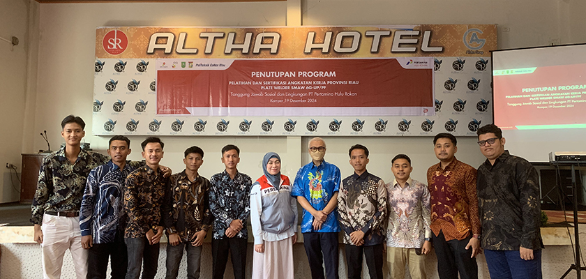 Gambar Gandeng PCR, PHR Resmi Tutup Program Pelatihan dan Sertifikasi Angkatan Kerja Se-Provinsi Riau Tahun 2024: 115 Lulusan Program Siap Bersaing di Dunia Kerja