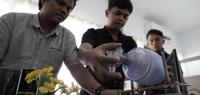 Gambar Hadapi Covid-19, Politeknik Caltex Riau kembangkan penelitian Ventilator Portable untuk Rumah Sakit-Klinik