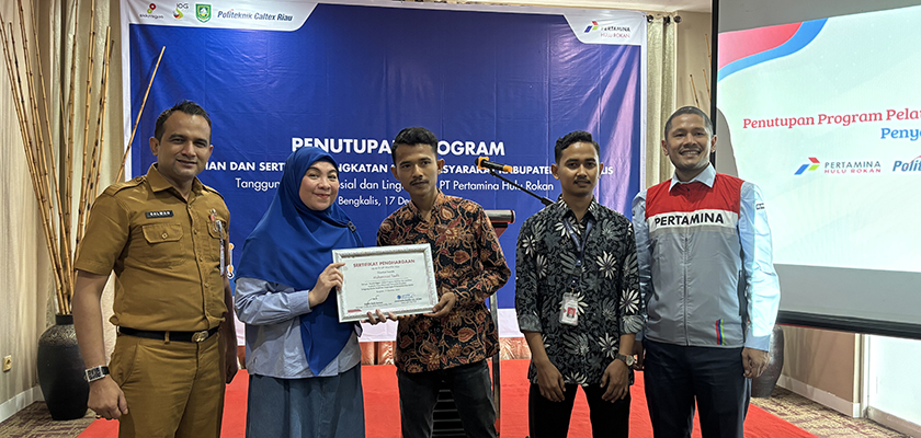 Gambar Kolaborasi PCR dan PHR Cetak Tenaga Kerja Kompeten: Program Pelatihan dan Sertifikasi Angkatan Kerja Kabupaten Bengkalis Tahun 2024 Resmi ditutup