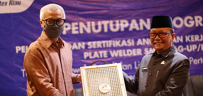 Gambar Kolaborasi PCR dan PHR Cetak Tenaga Kerja Kompeten: Program Pelatihan dan Sertifikasi Angkatan Kerja Provinsi Riau Tahun 2024 Resmi ditutup