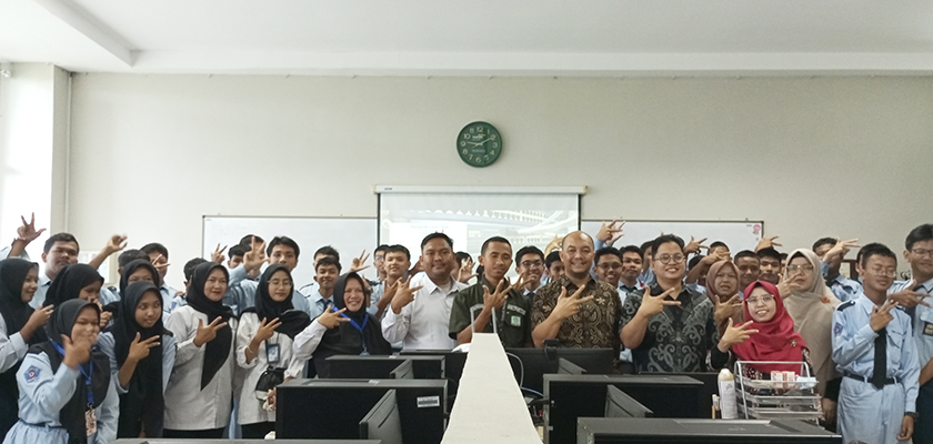Gambar PSTRK PCR Berikan Workshop Jaringan Komputer kepada Siswa TKJ SMK Taruna Persada Dumai.