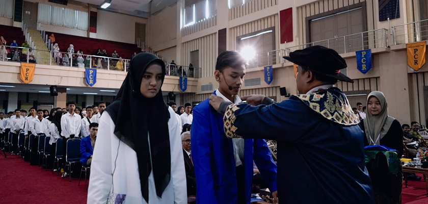 Gambar Politeknik Caltex Riau Lantik 798 Mahasiswa Baru