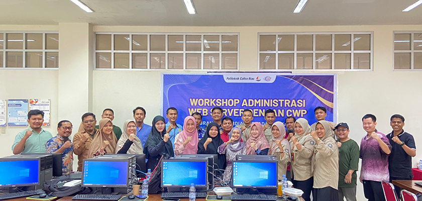 Gambar Tim OSCN PCR Gelar Workshop Administrasi Web Server untuk Guru MGMP TIK Lancang Kuning