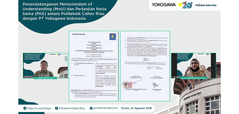 Gambar Tingkatkan Kualitas Pendidikan, PCR Gandeng PT Yokogawa Indonesia untuk Kerja Sama Kampus Merdeka Vokasi