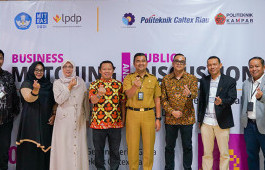 Konsorsium Ekosistem Kemitraan Riau Gelar Business Matching