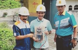 Mahasiswa Kerja Praktek PCR Ciptakan Alat Pendeteksi Untuk PT.PLN (Persero)