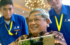 Mindy Wheelchair Karya Mahasiswa PCR Pukau Pengunjung IPA Convex 2019 di Jakarta