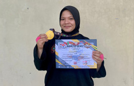 Nadila Putri, Mahasiswa Teknik Informatika PCR Raih Medali Emas pada Kejurnas Pencak Silat Riau Championship 2 2023