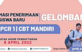 PCR Buka 2 Jalur Penerimaan mahasiswa Baru pada Gelombang Pertama