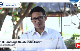 PCR Hadirkan Sandiaga Uno sebagai Keynote Speaker pada ABEC 2021