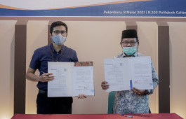 PCR Jalin Kerja Sama dengan Fakultas Tarbiyah dan Keguruan UIN SUSKA