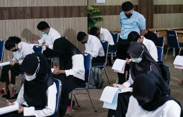 PCR Lakukan Seleksi Ujian dan Wawancara Beasiswa Pendidikan Kota Dumai