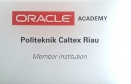 PCR Resmi Menjadi Member Institution dari Oracle Academy