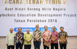 PCR Sukses Buktikan Peningkatan Kualitas Pendidikan Politeknik, Ristekdikti Adakan Serah Terima Aset Hibah PEDP