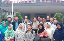 PCR kedatangan Peserta Workshop Audit Mutu Internal Kopertis Wil X