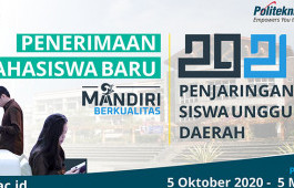 Pendaftaran Mahasiswa Baru 2021 Jalur PSUD PCR sudah Dibuka, Catat tanggal dan Persyaratannya
