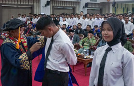 Politeknik Caltex Riau Lantik 1160 Mahasiswa Baru Tahun 2025