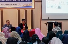 Prodi Akuntansi Gelar Diskusi Ilmiah Cloud Accounting dalam Era Revolusi Industri 4.0