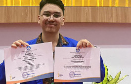Satu-satunya wakil dari Riau, Mahasiswa PCR Raih 2 Penghargaan pada Pilmapres 2023