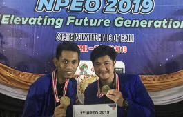 Tim Debat Bahasa Inggris PCR Meraih 3rd Runner Up pada NPEO 2019.