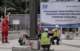 Tingkatkan Daya Tampung dan Kualitas Pendidikan, YPCR Bangun Mekanikal & Elektrikal Workshop