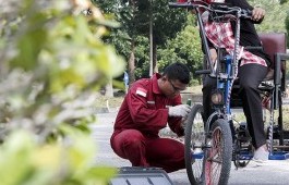 Tricycle Bike, Sepeda Listrik Untuk Penyandang Disabilitas Karya Mahasiswa PCR