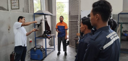 Gambar Dosen Teknik Mesin PCR Gelar Workshop Fillet Weld untuk Siswa SMKN 1 Kampar
