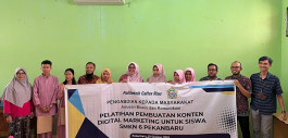 Gambar Jurusan Bisnis dan Komunikasi Politeknik Caltex Riau Berikan Pelatihan Digital Marketing kepada Siswa SMKN 6 Pekanbaru