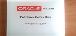 Gambar PCR Resmi Menjadi Member Institution dari Oracle Academy