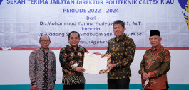 Gambar Yayasan PCR Menunjuk Kembali Dadang Syarif Sebagai Direktur Politeknik Caltex Riau