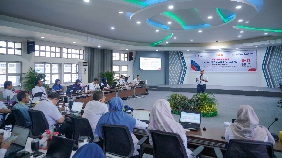 Cover Rakor dan RTM 2026: Politeknik Caltex Riau Perkuat Sinergi dan Transformasi Institusi