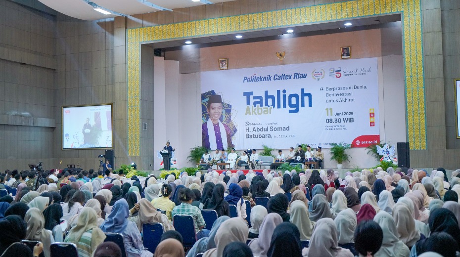 Cover Sambut 25 Tahun Berdiri, Politeknik Caltex Riau Hadirkan Ustaz Abdul Somad di Hadapan 1.700 Peserta