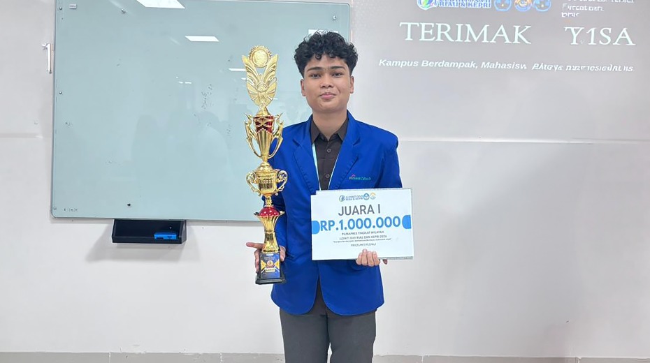 Teguh Al Azizul Harumkan PCR dengan Raih Juara 1 Pilmapres LLDKITI XVII 2026