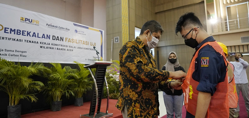 Cover 95 Mahasiswa Ikuti Fasilitasi Pembekalan dan Uji Sertifikasi Kompetensi Tenaga Kerja Konstruksi