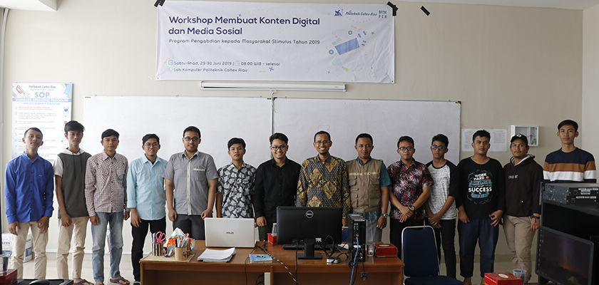 Cover Digitalisasi informasi, PCR Gelar Workshop Konten Digital dan Media Sosial kepada Remaja Masjid di Lingkungan PCR
