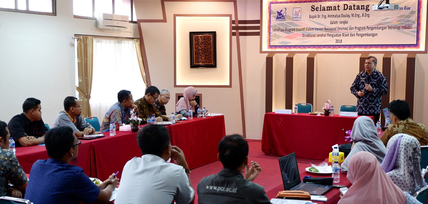 Cover Dirjen Penguatan Riset dan Pengembangan Kemenristekdikti Kunjungi PCR