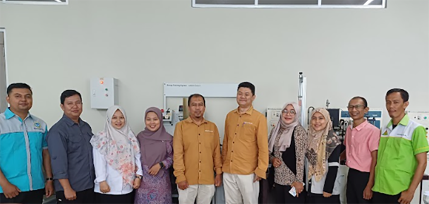 Cover Dosen Mekatronika Politeknik Caltex Riau Gelar Pelatihan Sistem Kontrol Elektro Pneumatik untuk Guru SMK