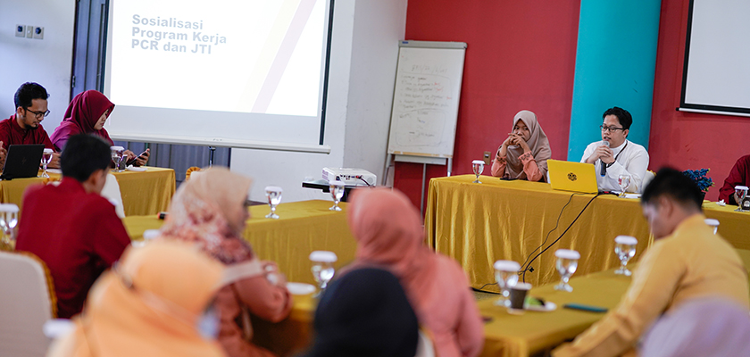 Cover Dukung Program Kerja PCR di 2023, Jurusan Teknologi Informasi (JTI) Gelar Rakor
