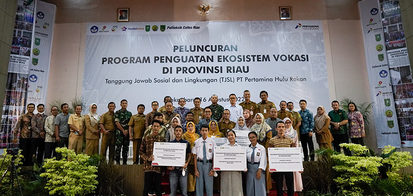 Cover Gandeng PCR, PHR Luncurkan Program Penguatan Ekosistem Vokasi di Provinsi Riau