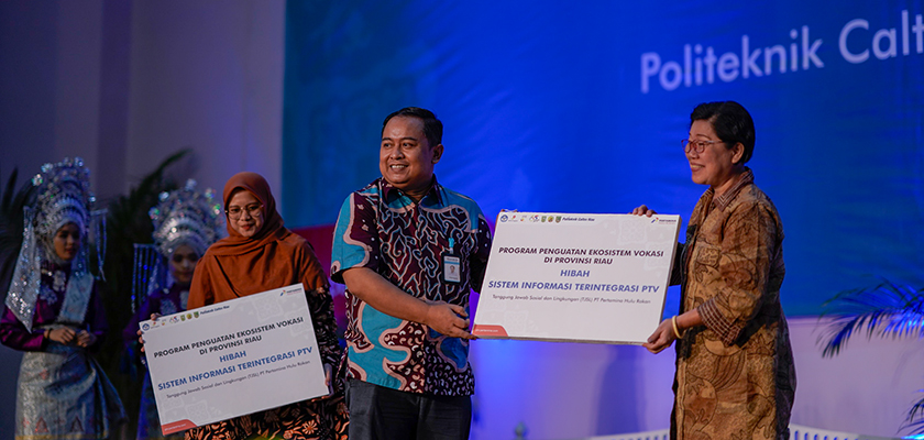 Cover Gandeng PCR, PHR Resmi Tutup Program Penguatan Ekosistem Vokasi di Riau Tahun 2022