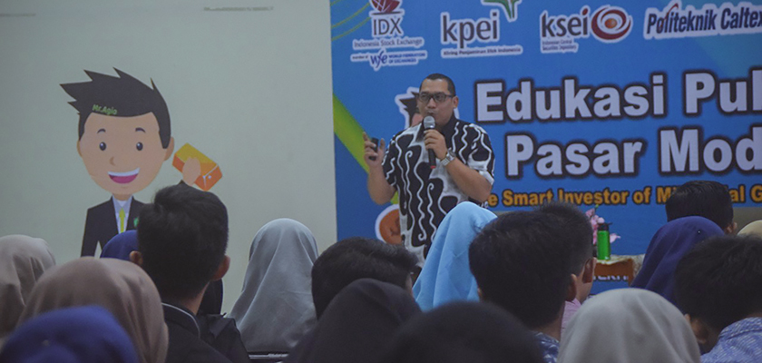 Cover Himpunan Mahasiswa Akuntansi PCR Gelar Seminar Pasar Modal