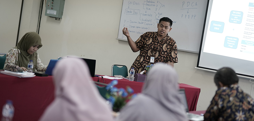 Cover Kepala BP3M PCR, Maksum Rois Terpilih Menjadi Fasilitator Pusat pada Tim Tenaga Ahli SPMI Dikti VP