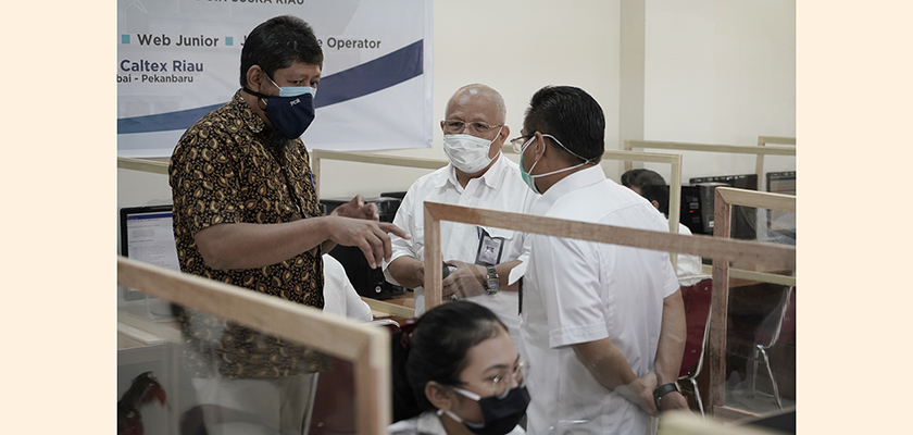 Cover LLDIKTI Wilayah X Pantau Pelaksanaan Seleksi Mandiri Bersama Kerja Sama PNP di Politeknik Caltex Riau