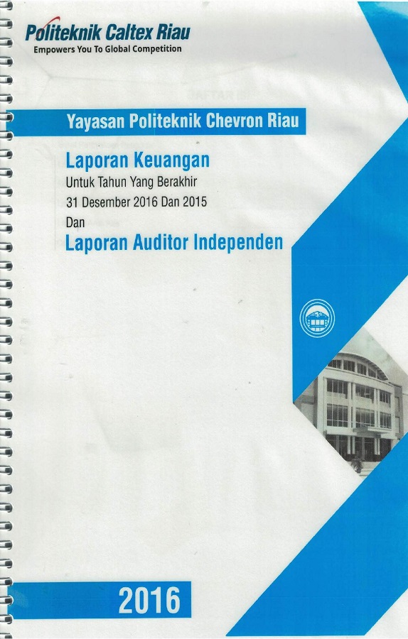Cover Laporan Keuangan 2016