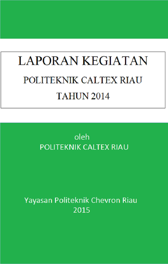 Cover Laporan Tahunan 2014