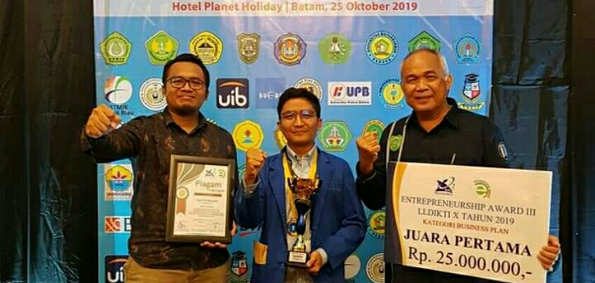 Cover Mahasiswa PCR Raih Juara 1 Entrepreneurship Award III LLDikti Wilayah X kategori Rencana Bisnis