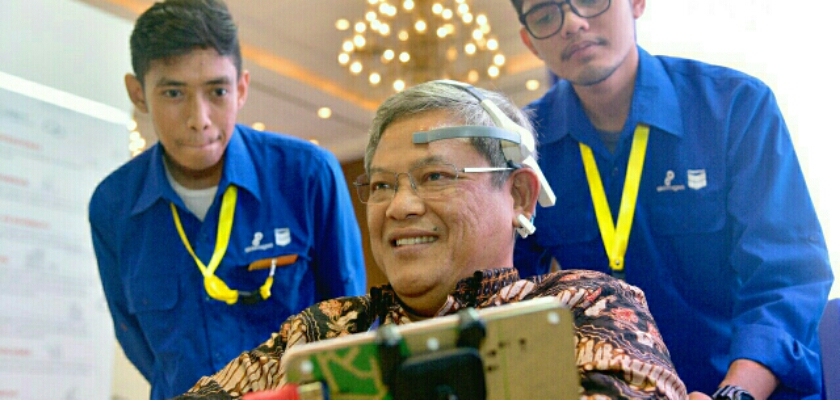 Cover Mindy Wheelchair Karya Mahasiswa PCR Pukau Pengunjung IPA Convex 2019 di Jakarta