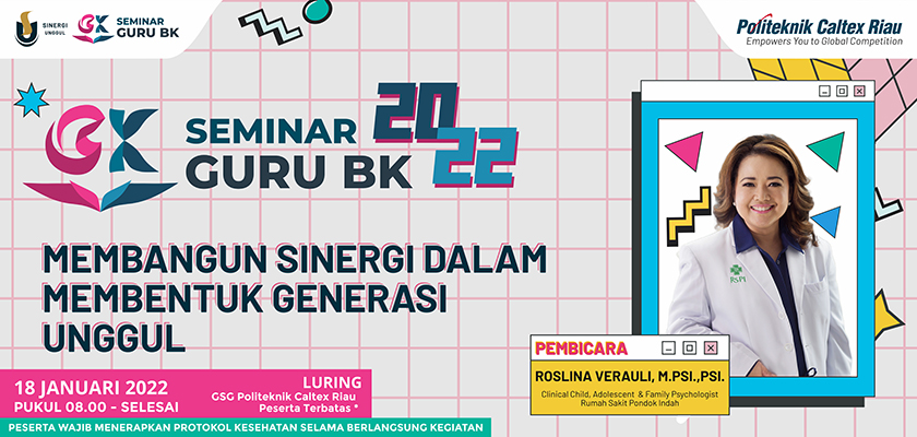 Cover PCR Akan Hadirkan Roslina Verauli dalam Kegiatan Seminar Guru BK 2022